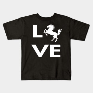 Love Horse Kids T-Shirt